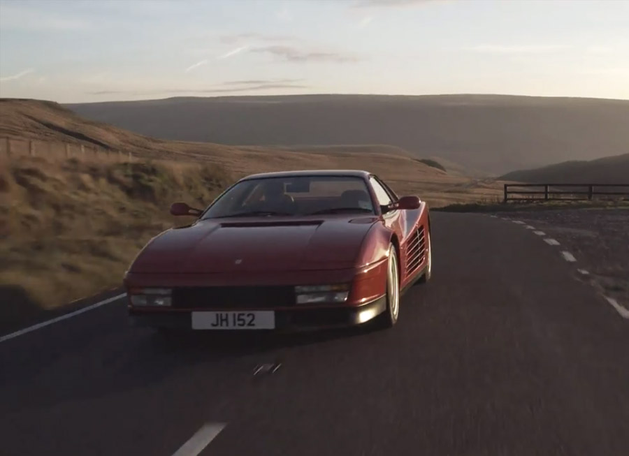/DRIVE pays tribute to an '80s icon, the Ferrari Testarossa