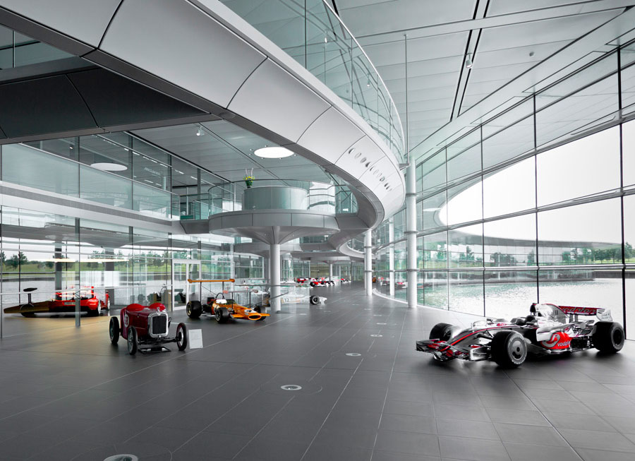 Google puts McLaren's Technology Centre on Street View