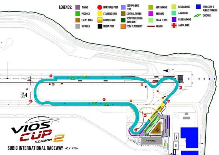Vios Cup heads to the Subic International Raceway for season finale