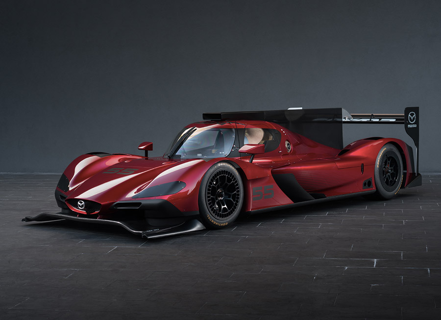 Mazda’s new LMP2 prototype for 2017 actually looks like a Mazda