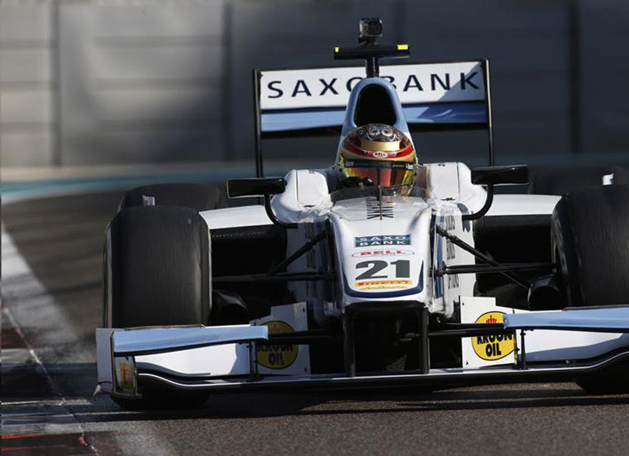 Marlon Stockinger apparently joined the GP2 post-season test in Abu Dhabi