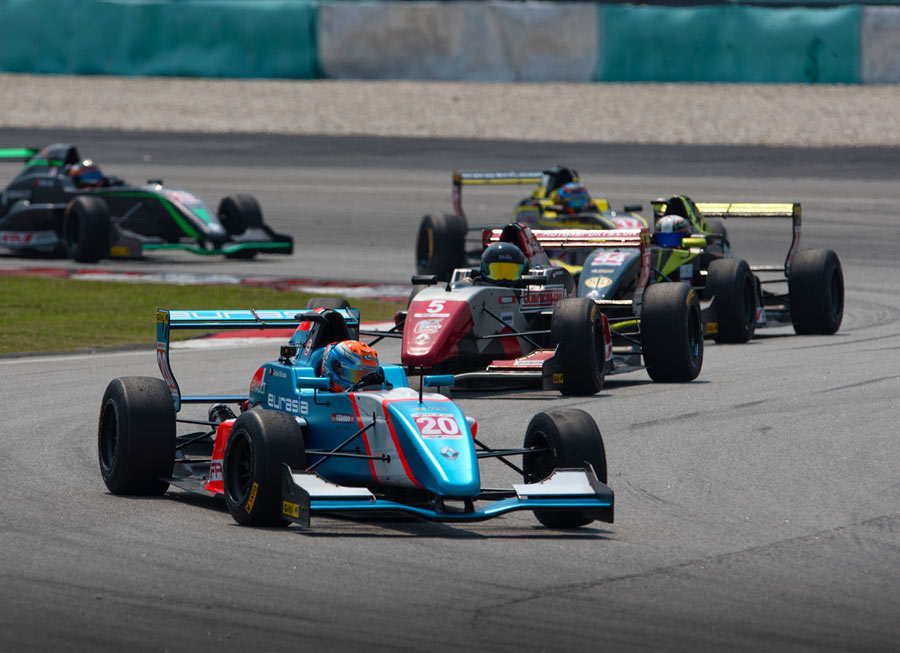 Daniel Miranda thrilled with double podiums at Asian Formula Renault finale