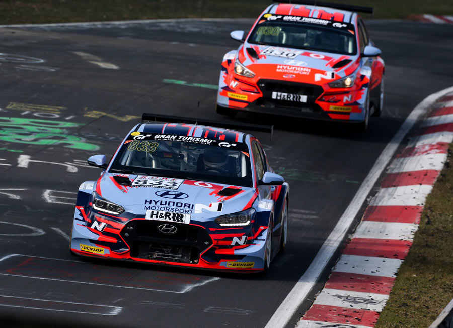 Hyundai Motorsport preps latest N TCR cars for Nürburgring 24 Hrs