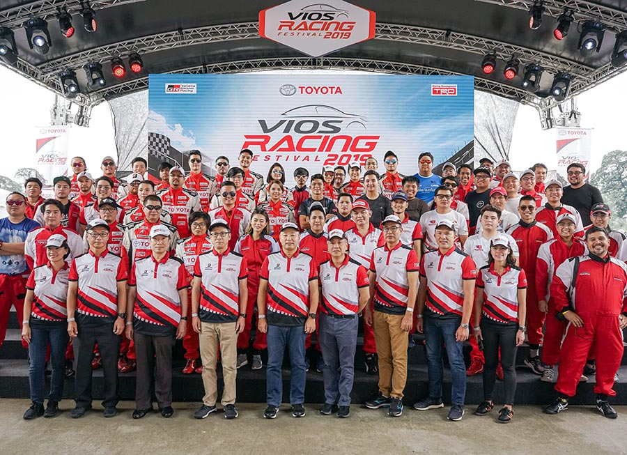 Toyota Motor Philippines celebrate new Vios Racing Festival champions of 2019