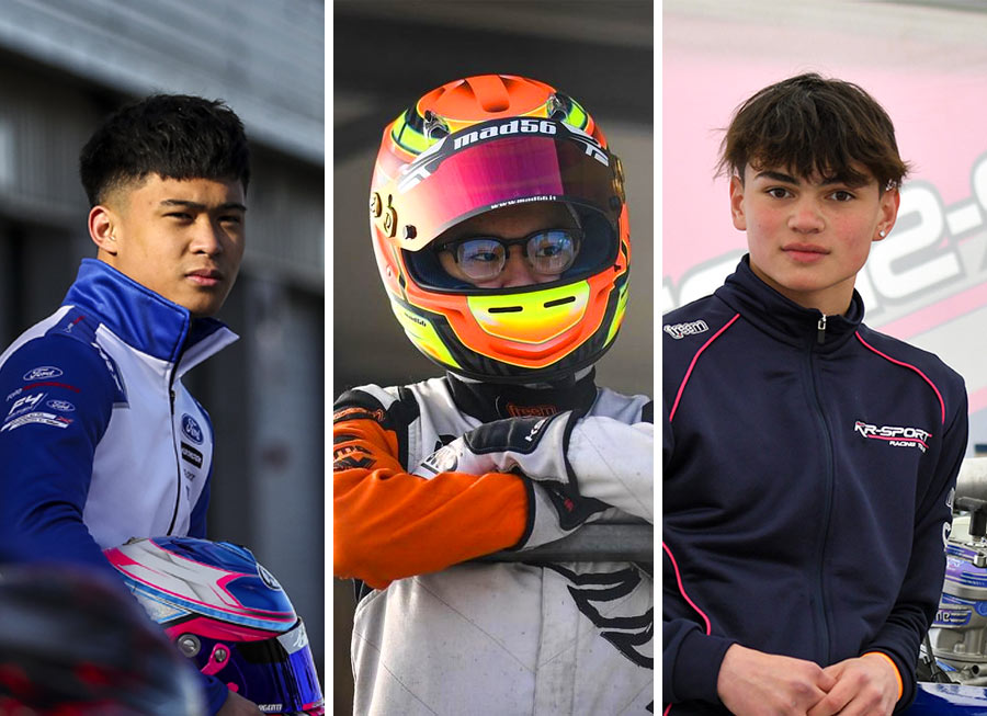 Follow 3 young Pinoy drivers racing internationally this year