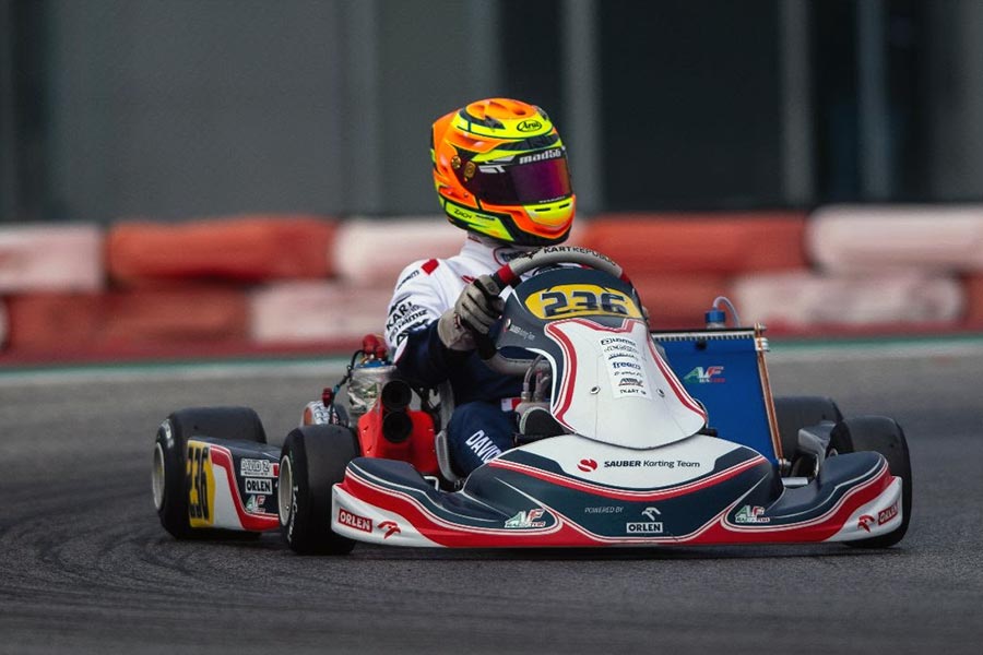 Zach David Sauber Karting Team