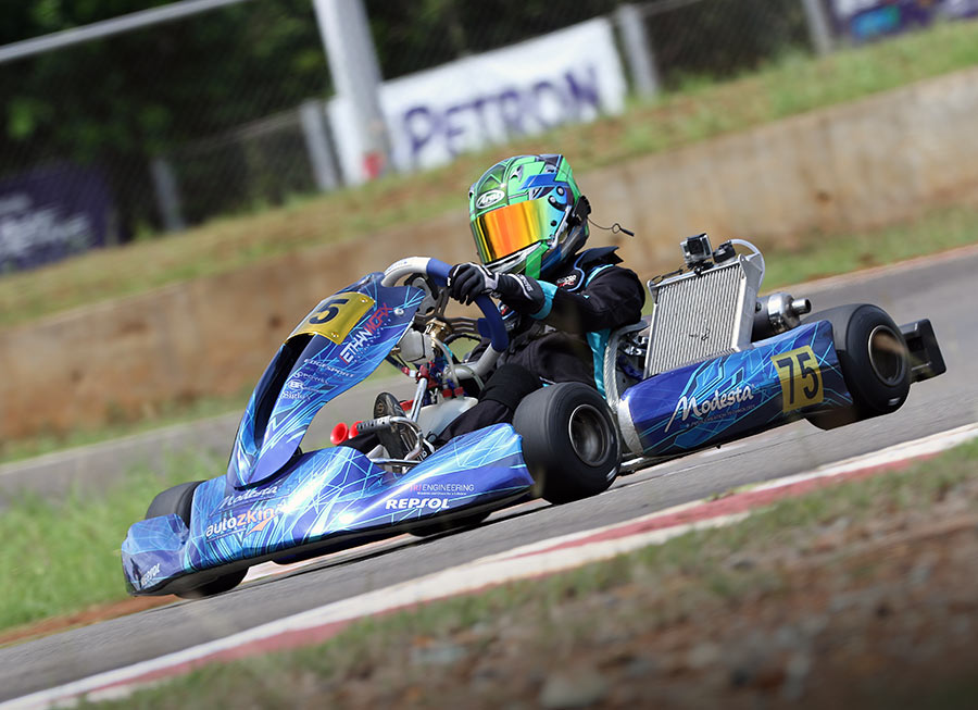 Strong recovery drive rewards Ethan Ong with 2nd in Rok GP outing in Palawan