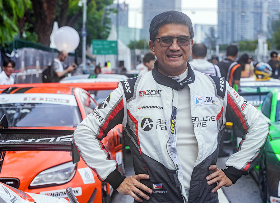 Vincent Floirendo brings home 3rd in 2022 Audi Sport Asia Trophy