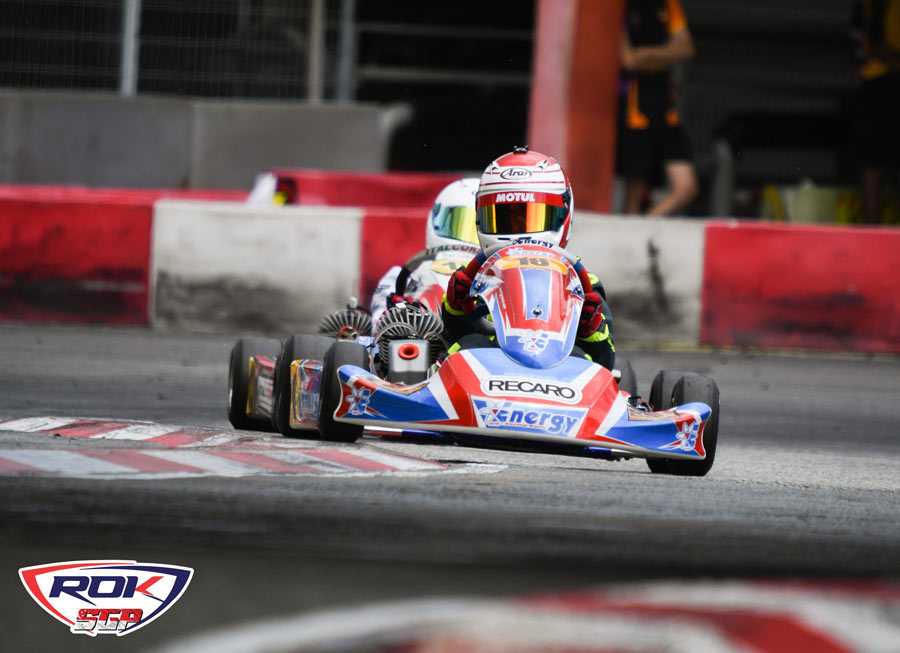 Axel Nocom bounces back from DQ to score podium in Rok Cup Singapore