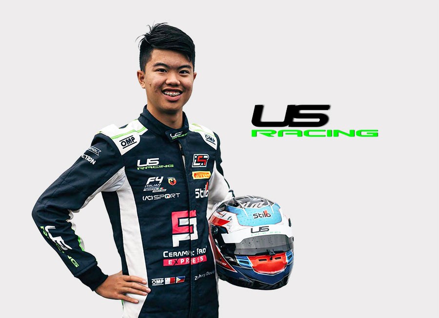 Zach David back in Europe to race in Italian F4 with US Racing